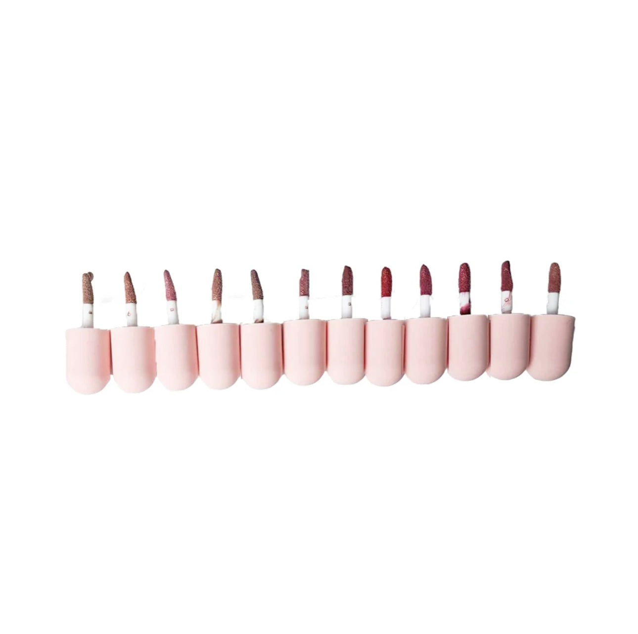 Might cinema Mini matte lipgloss Capsules Set 12 PCS