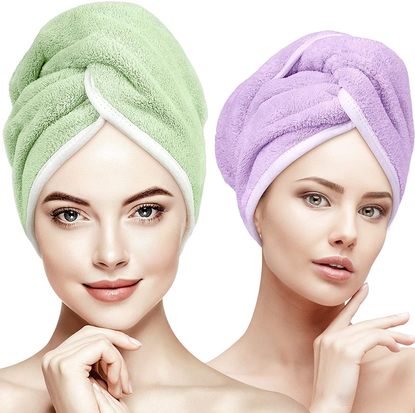 Microfiber hair towel