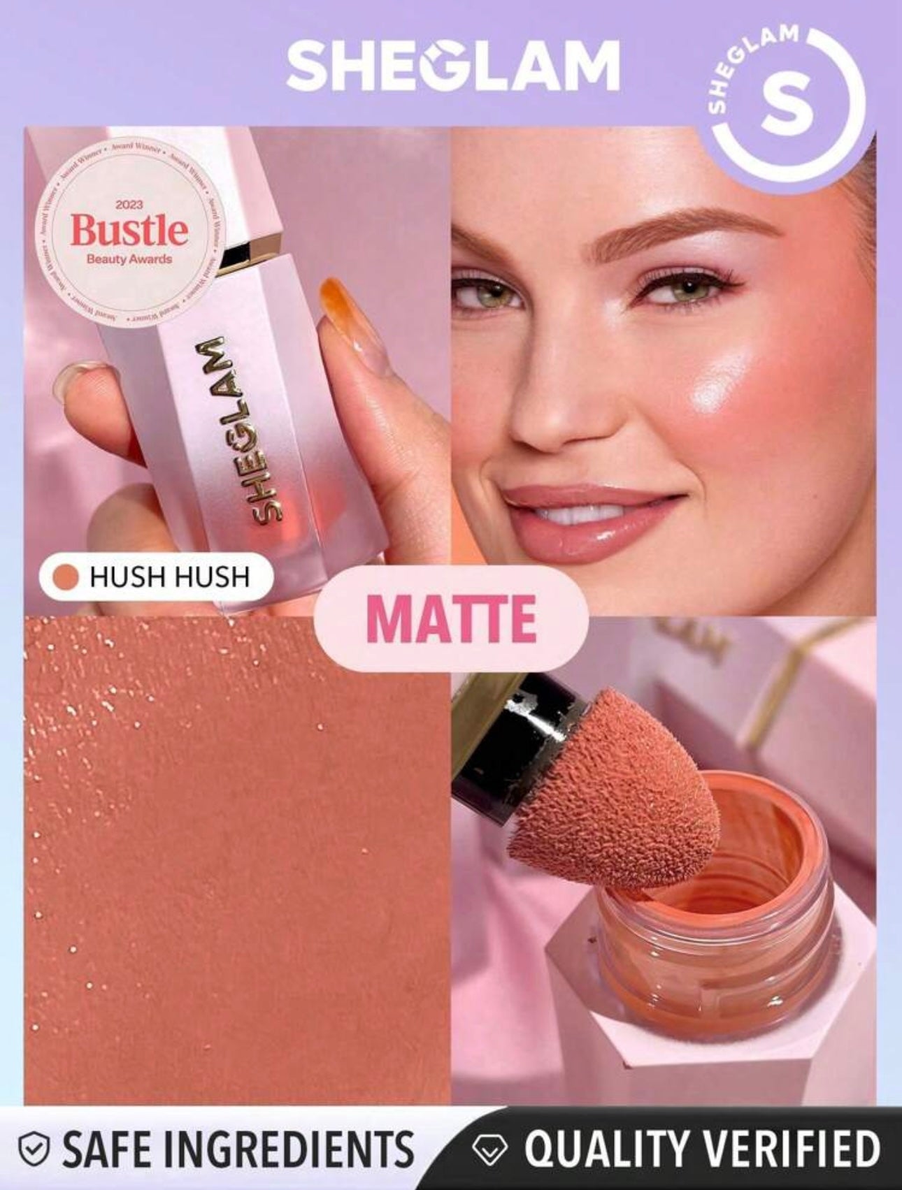 SHEGLAM Color Bloom Liquid Blush Matte Finish