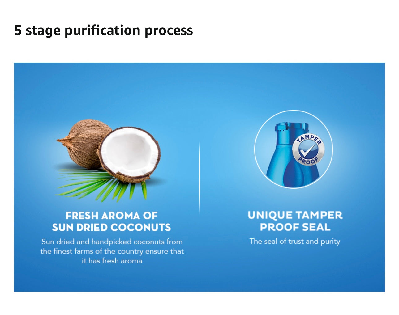 Parachute natural coconut oil 200ml