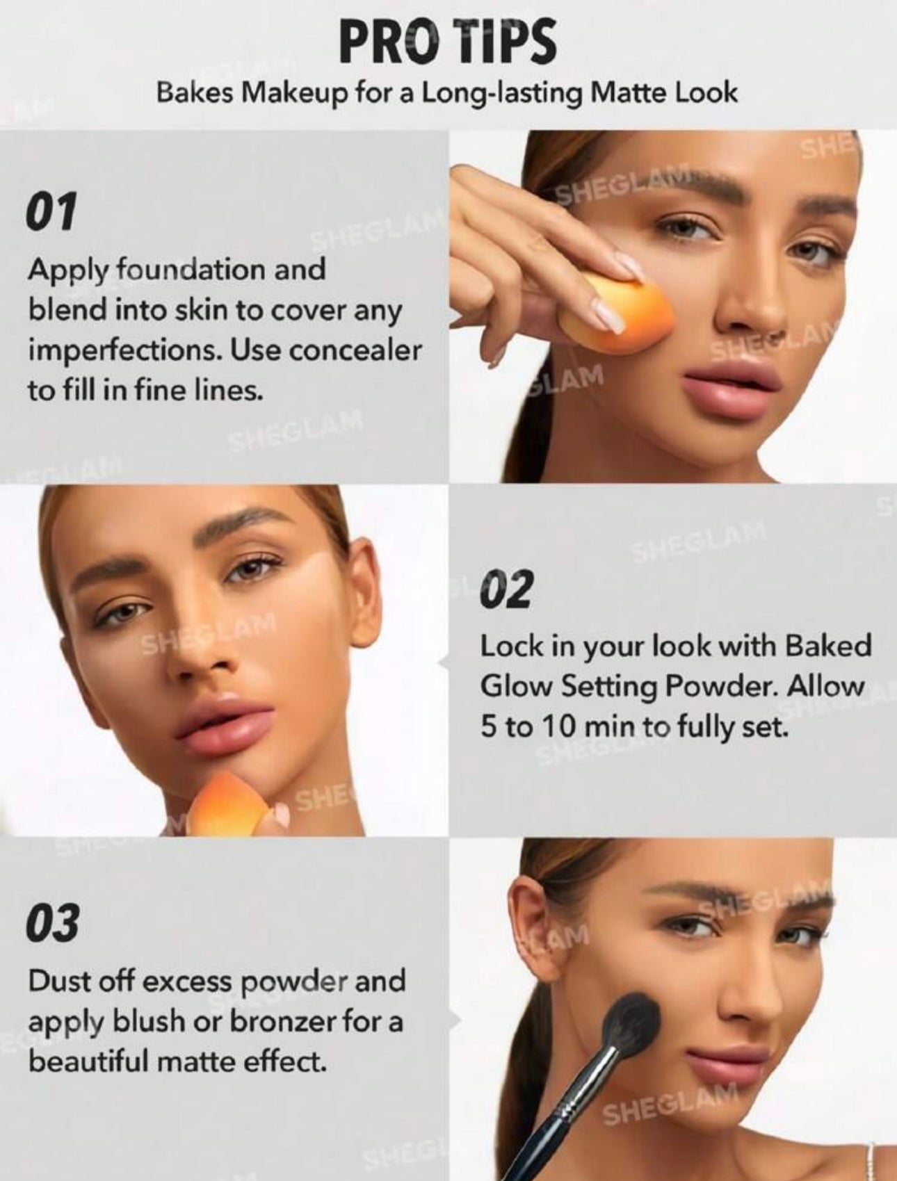 SHEGLAM Baked Glow Setting Powder