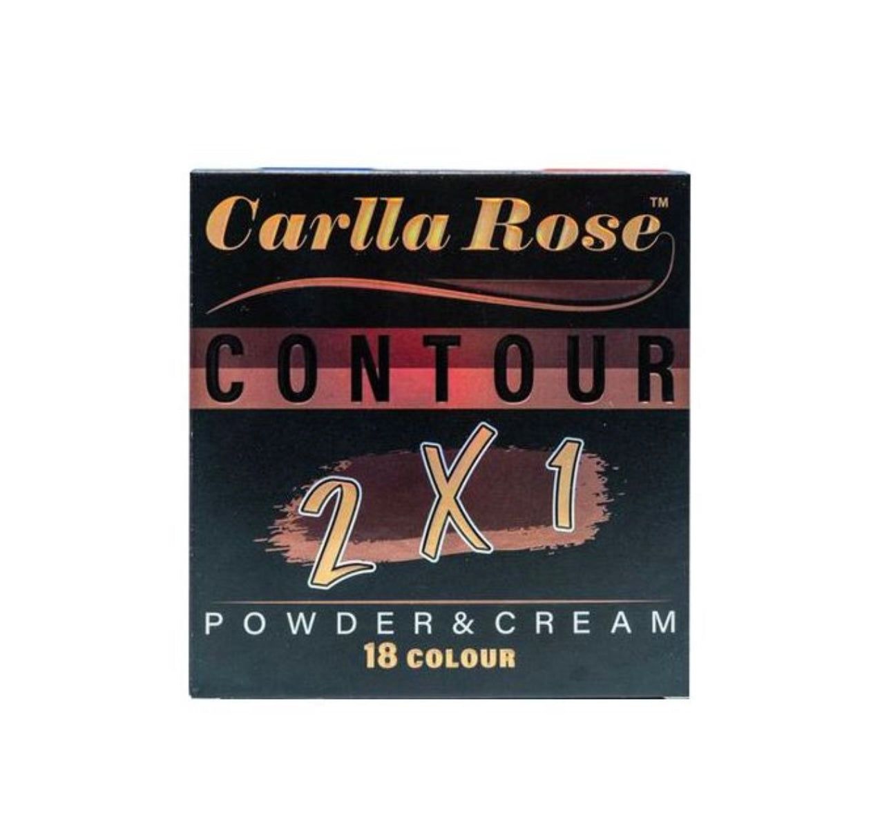 Carlla Rose Contour Powder & Creamy Palette 2 in 1-18 Color