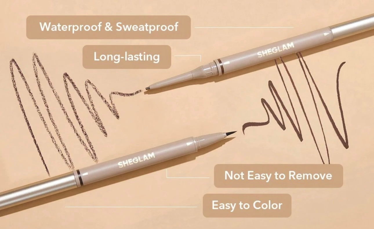 SHEGLAM Brows On Demand 2-In-1 Brow Pencil
