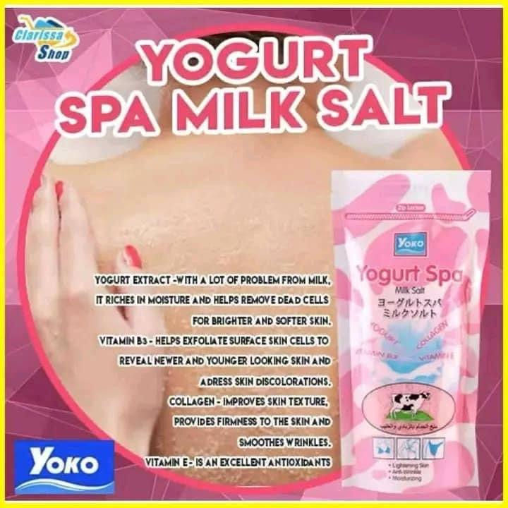 Yoko Yoghurt Spa Skin Care Milk Scrub 300gm
