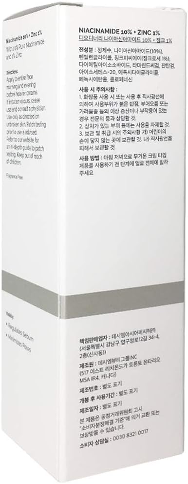 niacinamide 10%