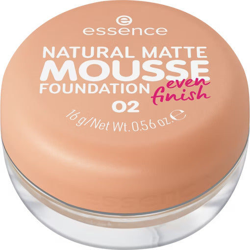 NATURAL MATTE MOUSSE FOUNDATION