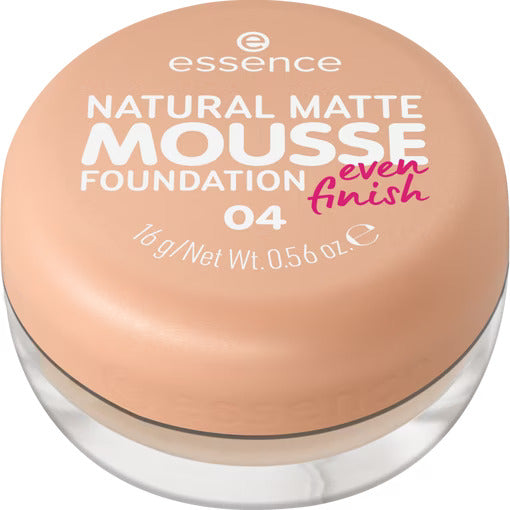 NATURAL MATTE MOUSSE FOUNDATION