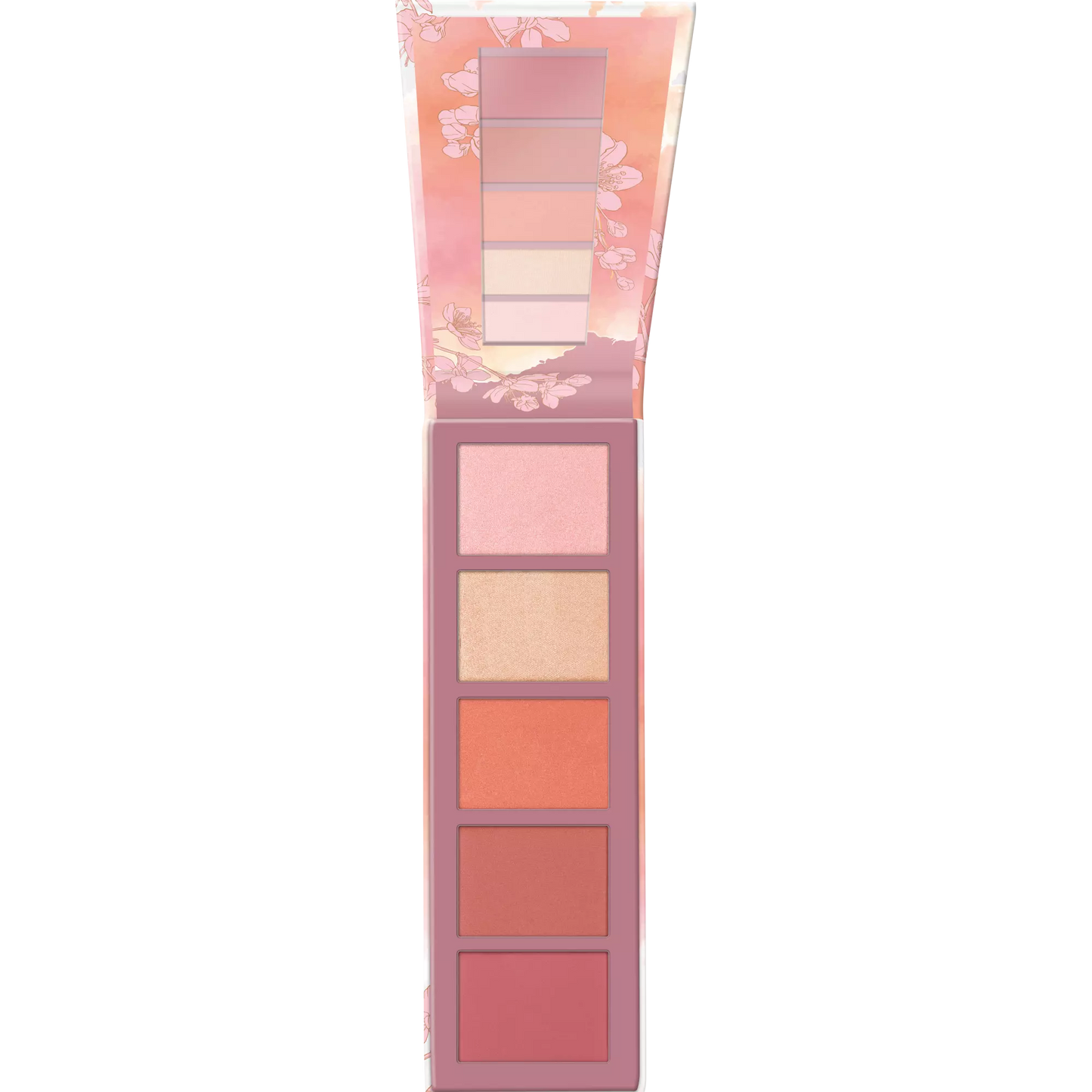 peachy BLOSSOM blush & highlighter palette