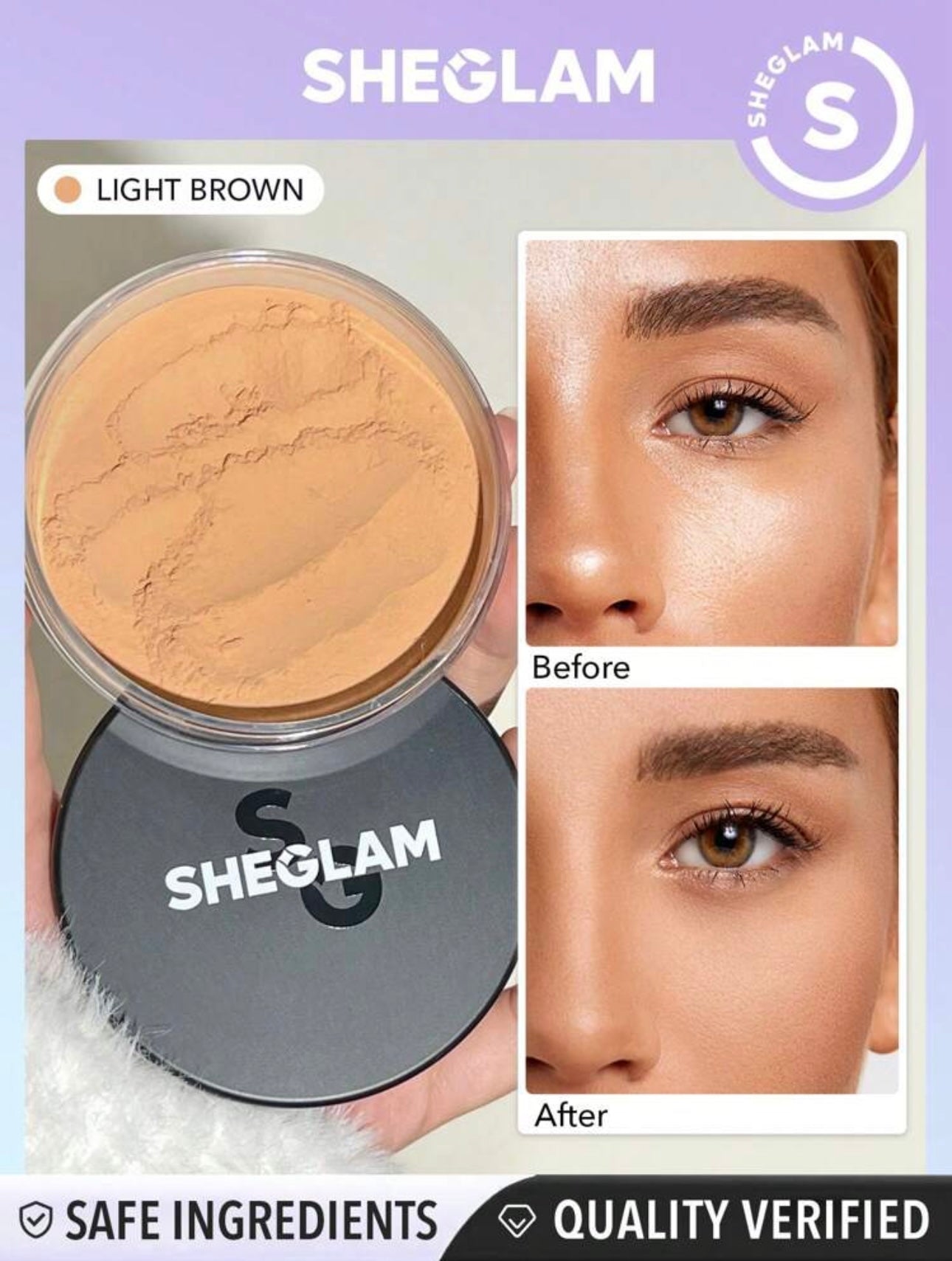 SHEGLAM Baked Glow Setting Powder