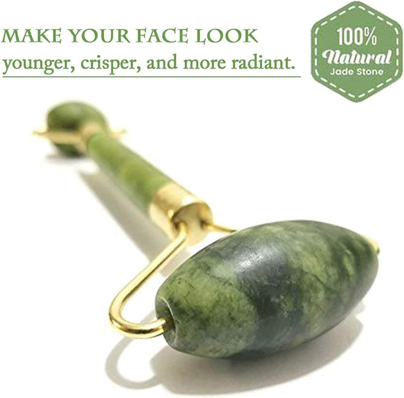Rotating facial massage tool