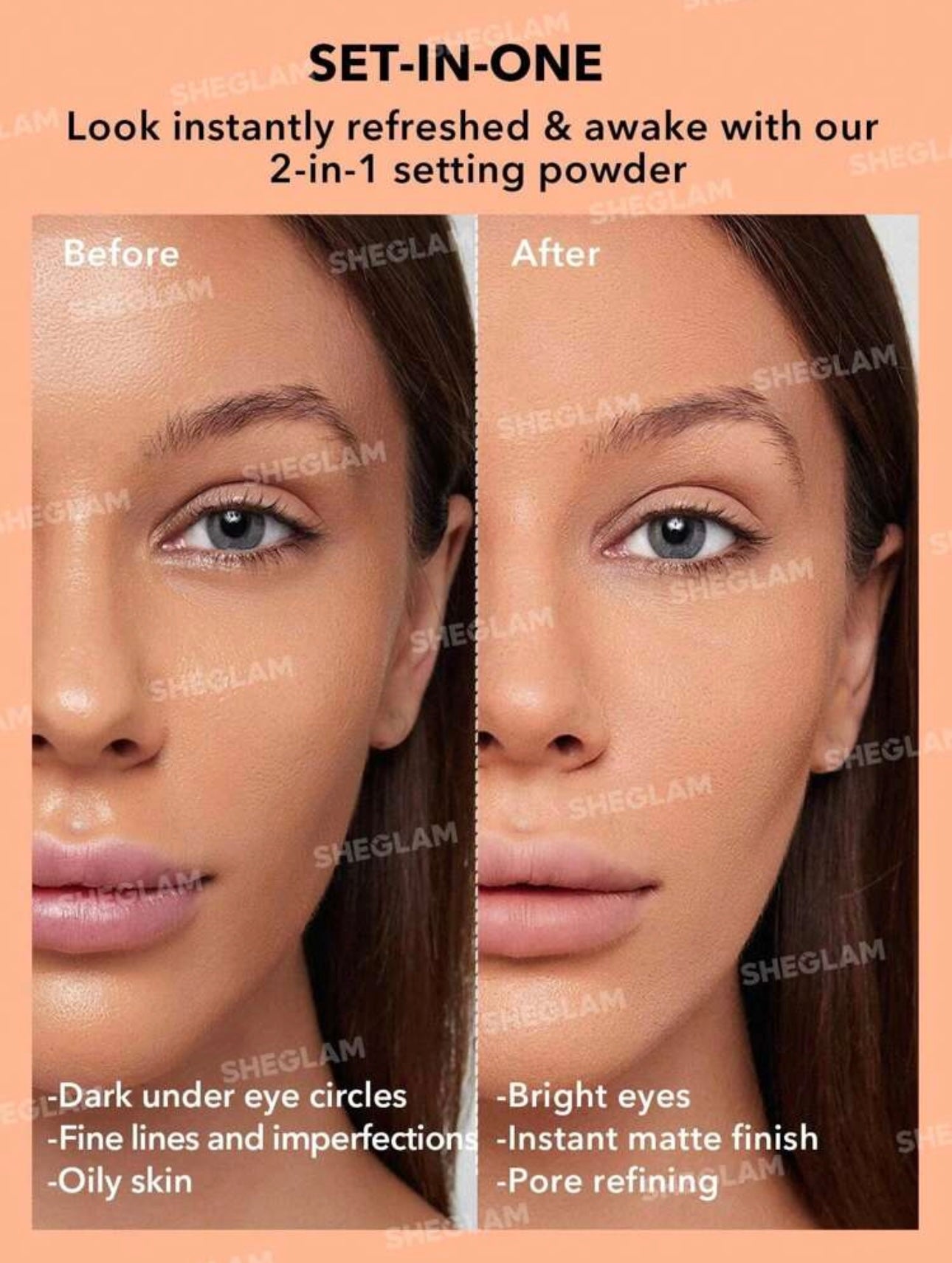 SHEGLAM Face & Under Eye Setting Powder