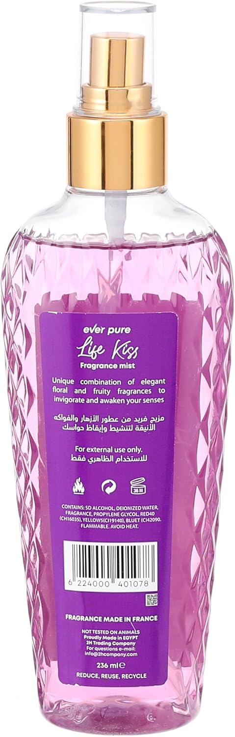 Ever Pure Fragrance Mist for Women, 236 ml