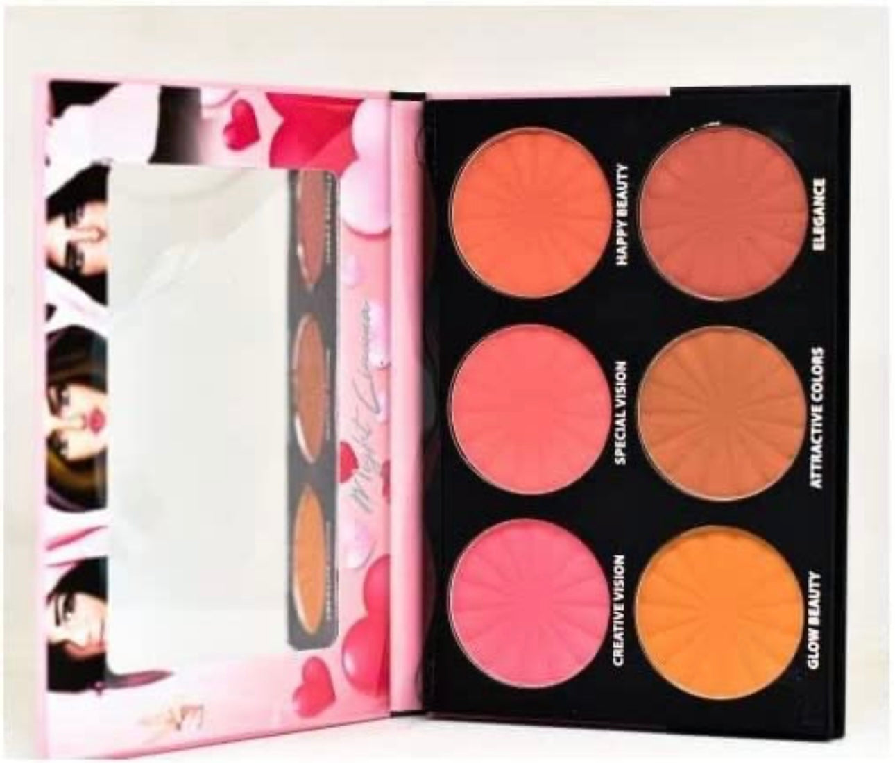 Might cinema blusher palette 6 colors