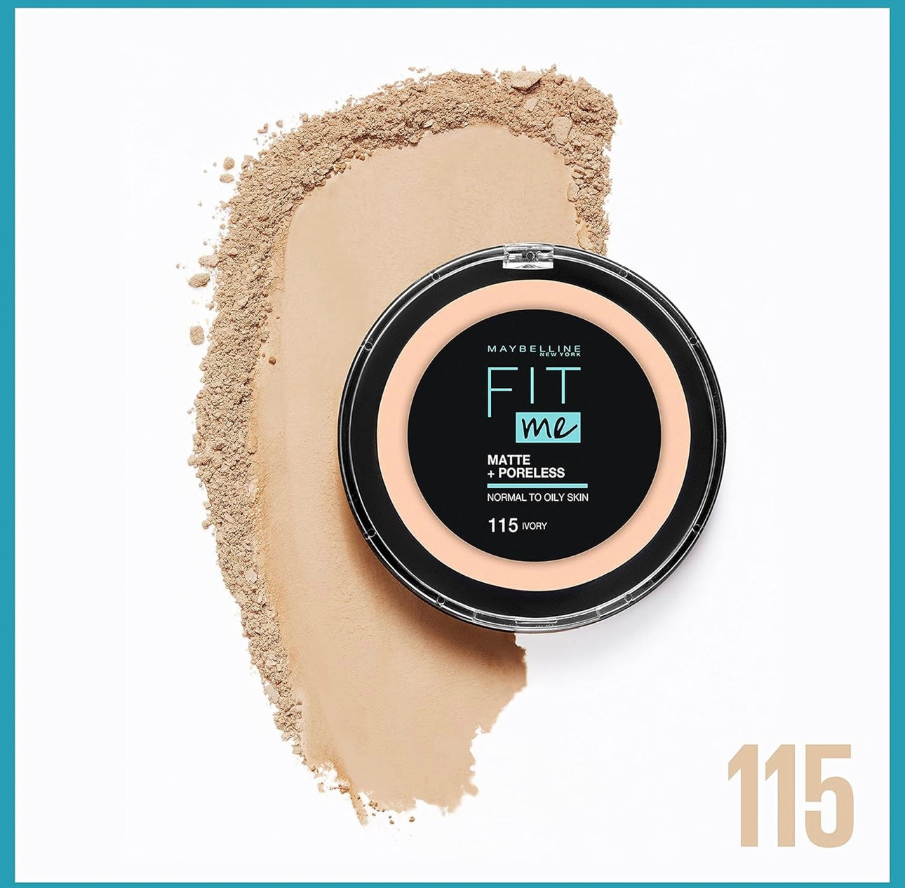 Maybelline New York Fit me Matte and Poreless compact face powder
