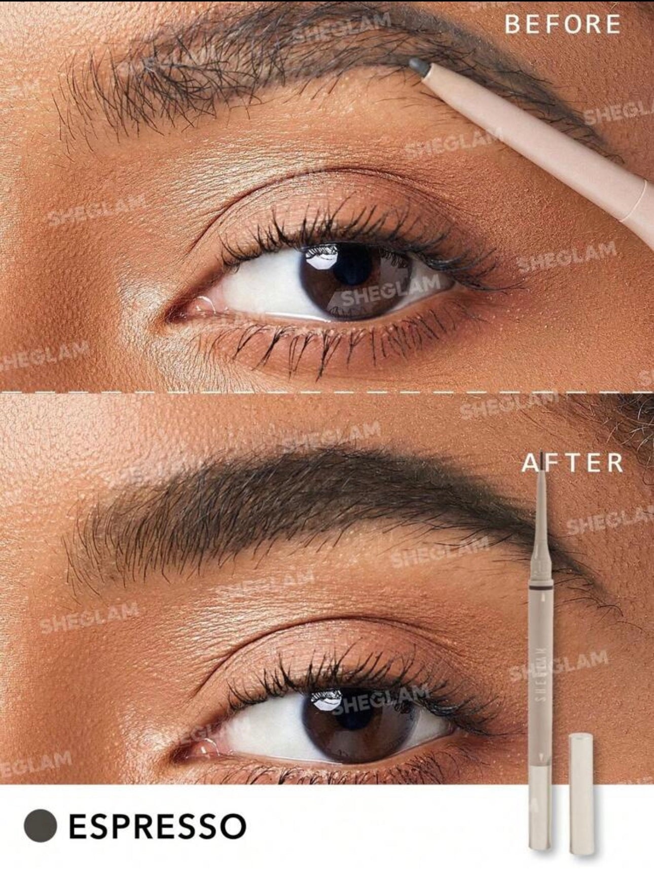 SHEGLAM Brows On Demand 2-In-1 Brow Pencil