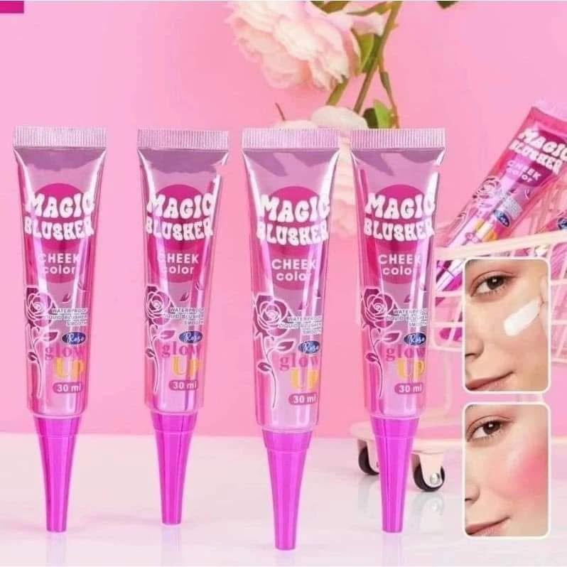 Kiss Beauty Magic Blusher Color Changing Liquid Blush On Waterproof Long Lasting 30ml