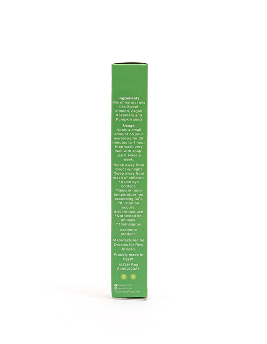 Raw African Eyebrows Follicle Booster Oil