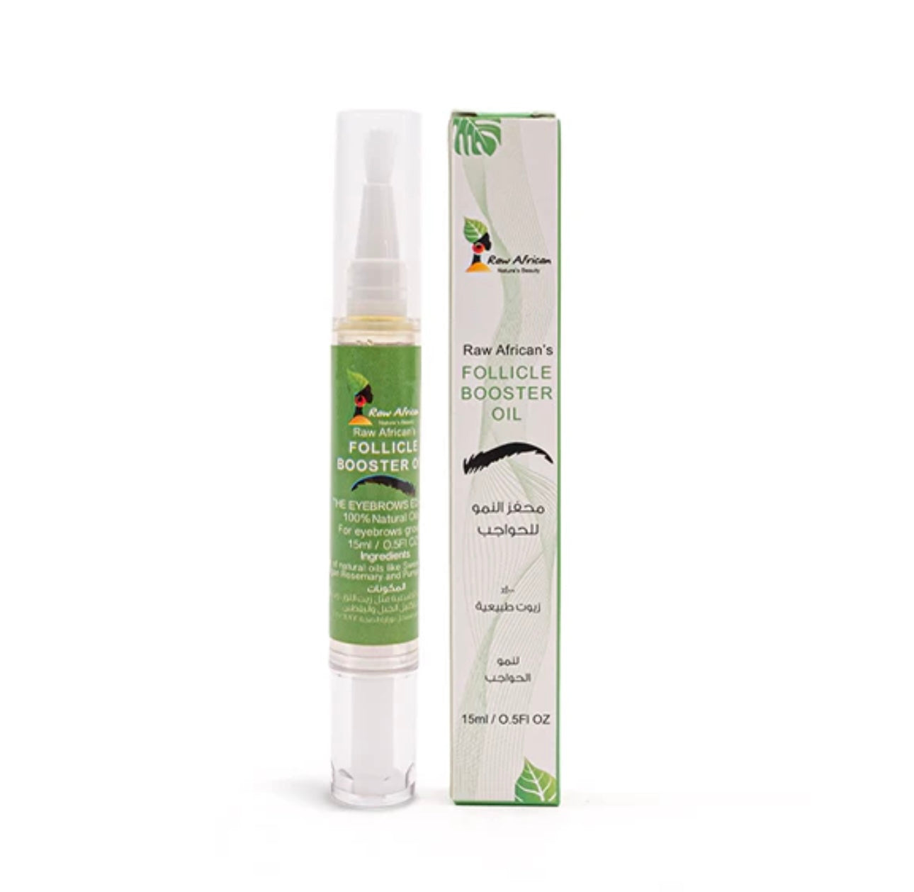 Raw African Eyebrows Follicle Booster Oil