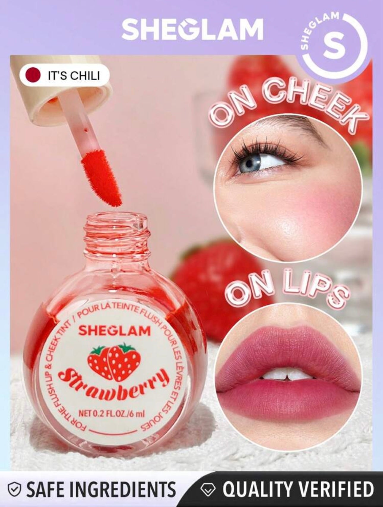 SHEGLAM For The Flush Lip & Cheek Tint