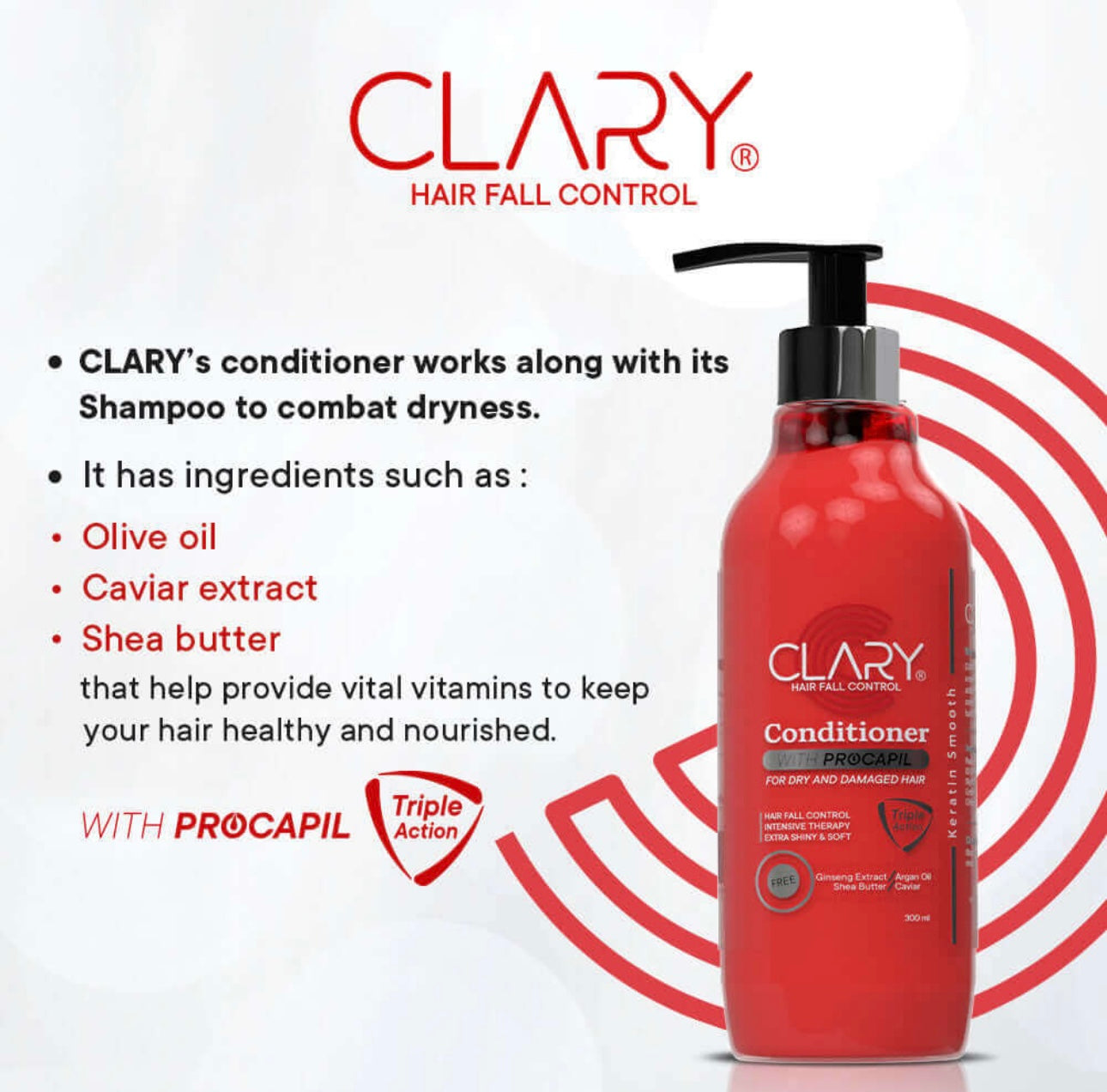 Clary Hair Conditioner 300Ml