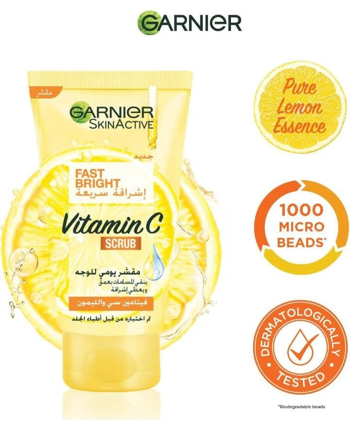 Garnier vitamin c face wash 50ml