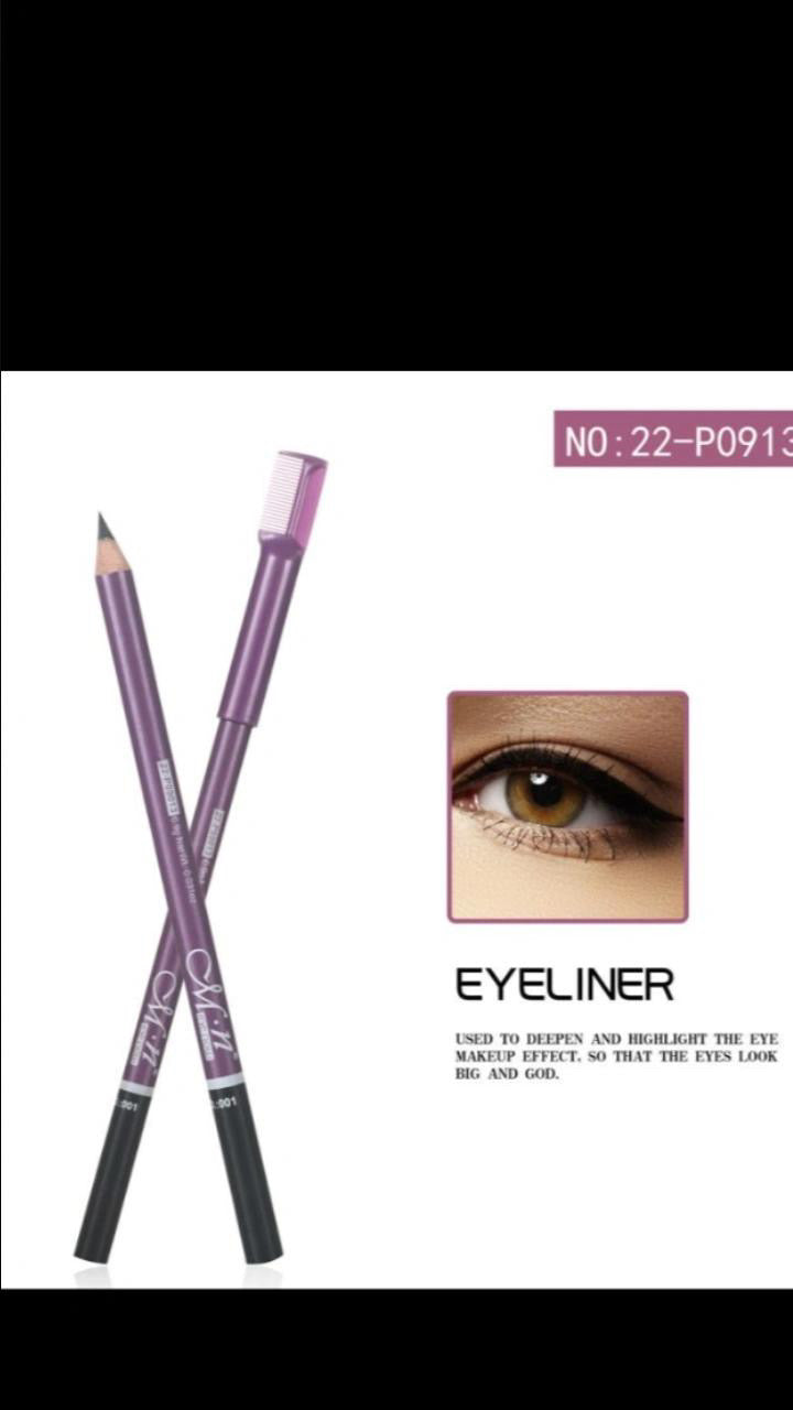 Eyebrow permanent makeup Menow P09013 box packing black/brown/hazel color eyebrow