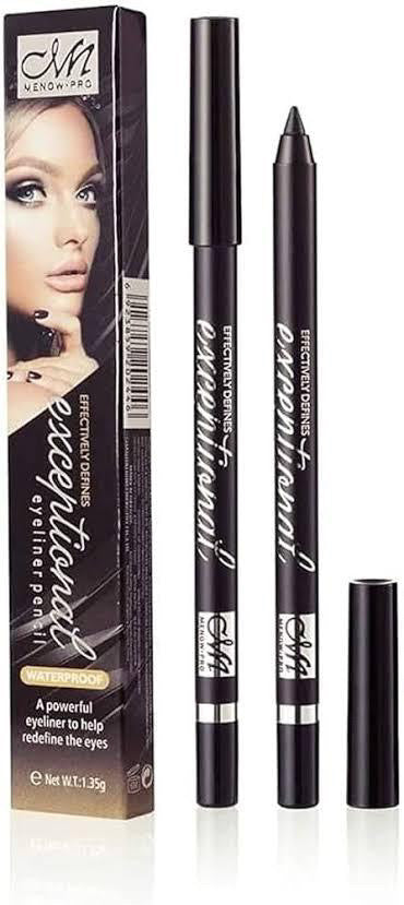 The new MN eyeliner is long-lasting and waterproof - black
