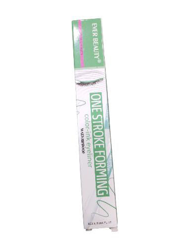 Ever beauty one stroke forming color-ink eyeliner waterproof double headed