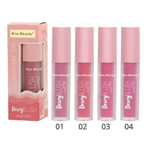 Kiss Beauty dewy blush liquid cheek tint