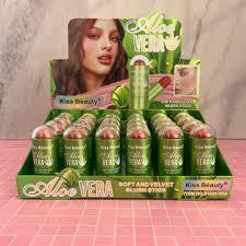 Kiss Beauty – Rubor stick aloe vera soft and velvet