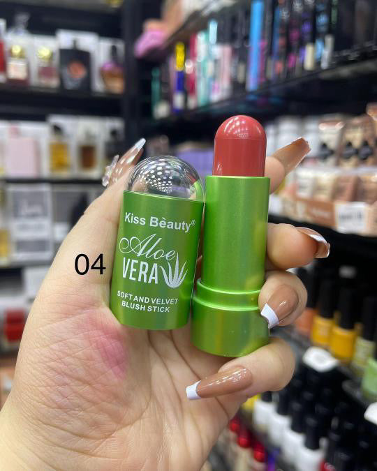 Kiss Beauty – Rubor stick aloe vera soft and velvet