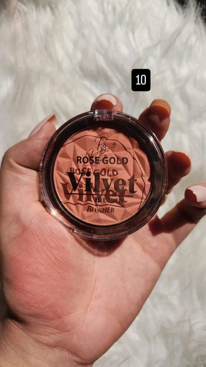 Rose Gold velvet blusher
