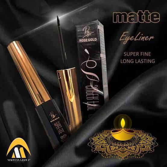 Rose Gold super fine matte eyeliner