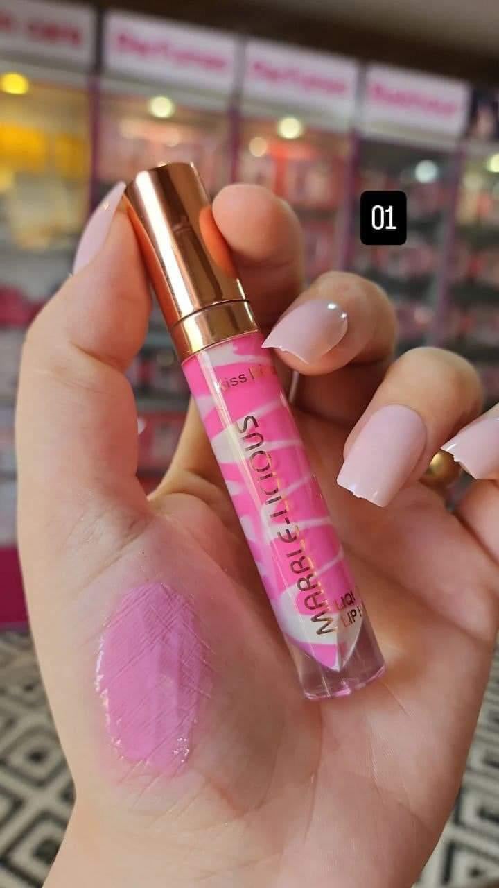 Kiss beauty marbel lip gloss
