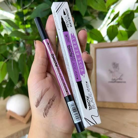 Rose Berry brow blade waterproof pencil