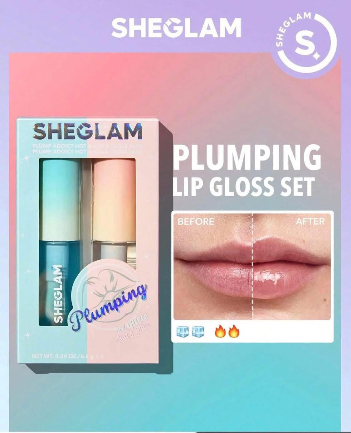 Sheglam plumbing lip gloss set copy