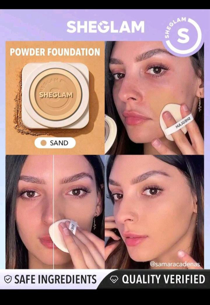 Sheglam skin-focus high coverage powder foundation