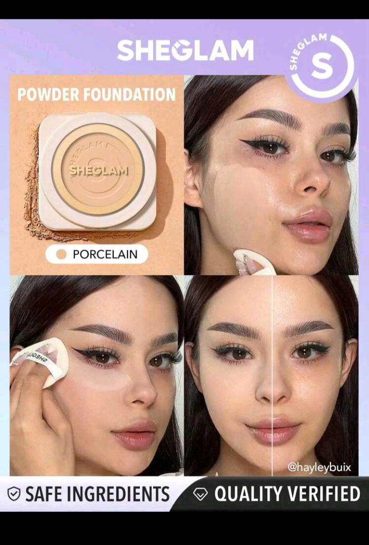 Sheglam skin-focus high coverage powder foundation