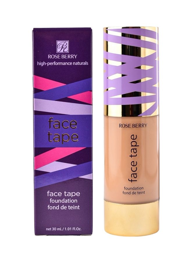 Face Tape Foundation High Performane Naturals Beige