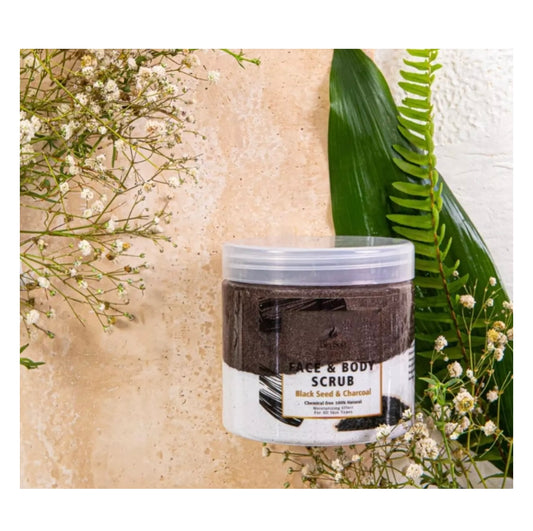 Bio Soft Face and Body Scrub with Black Seeds