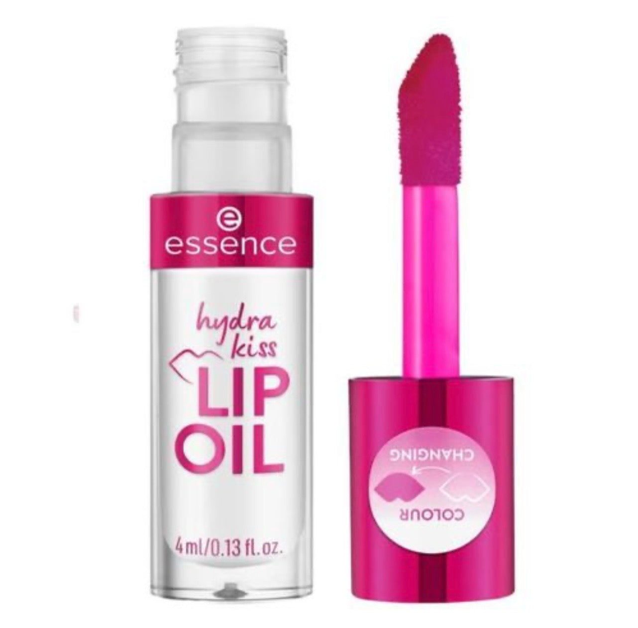 Hydra kiss Lip Oil - Hydrating Nourishing Glossy Lip Care _ Essence