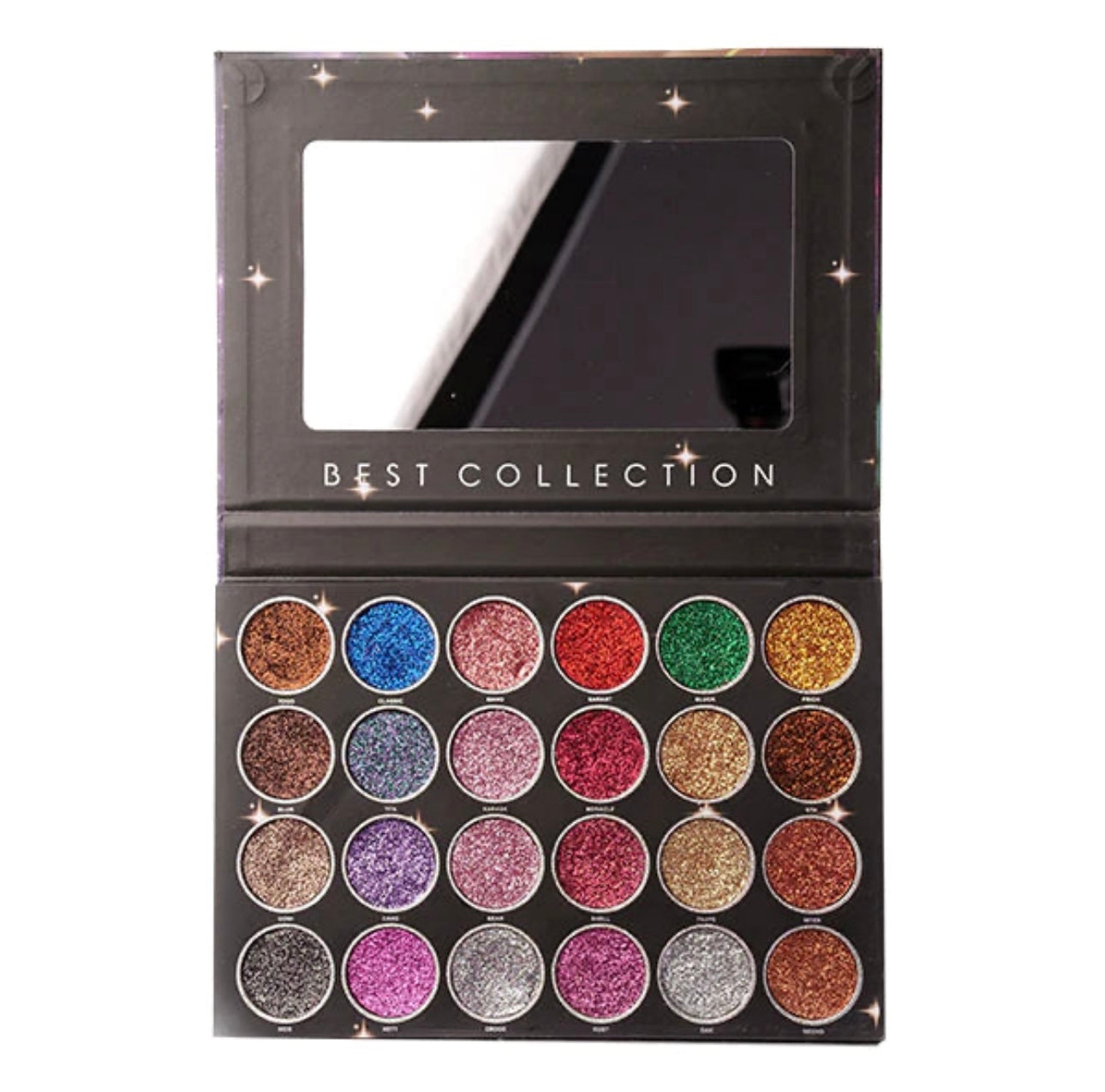 Might cinema Best Collection palette of Eyeshadow Glitter, Blusher Highlighter & Eyebrow  36 Colors