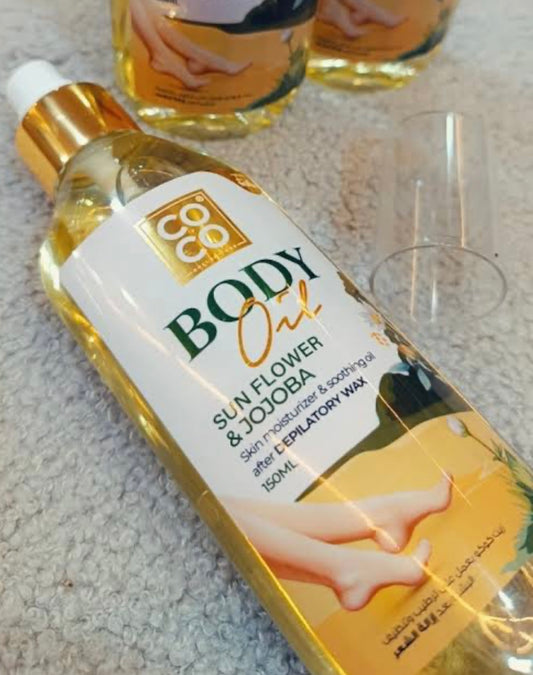 COCO Body Oil With Sunflower & Jojoba 150Ml