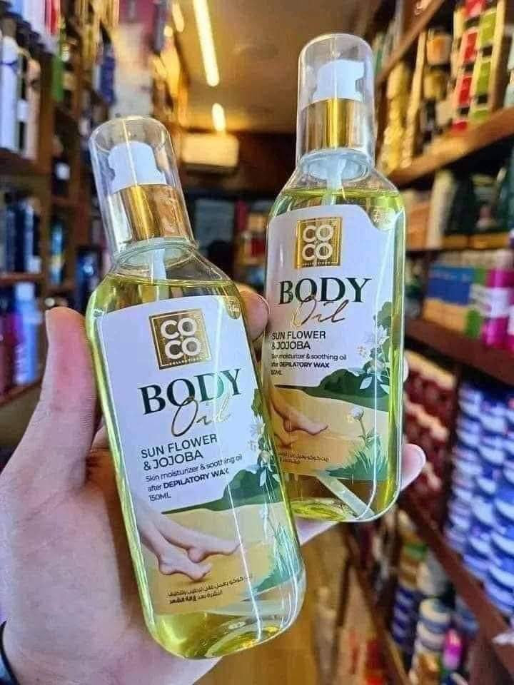 COCO Body Oil With Sunflower & Jojoba 150Ml
