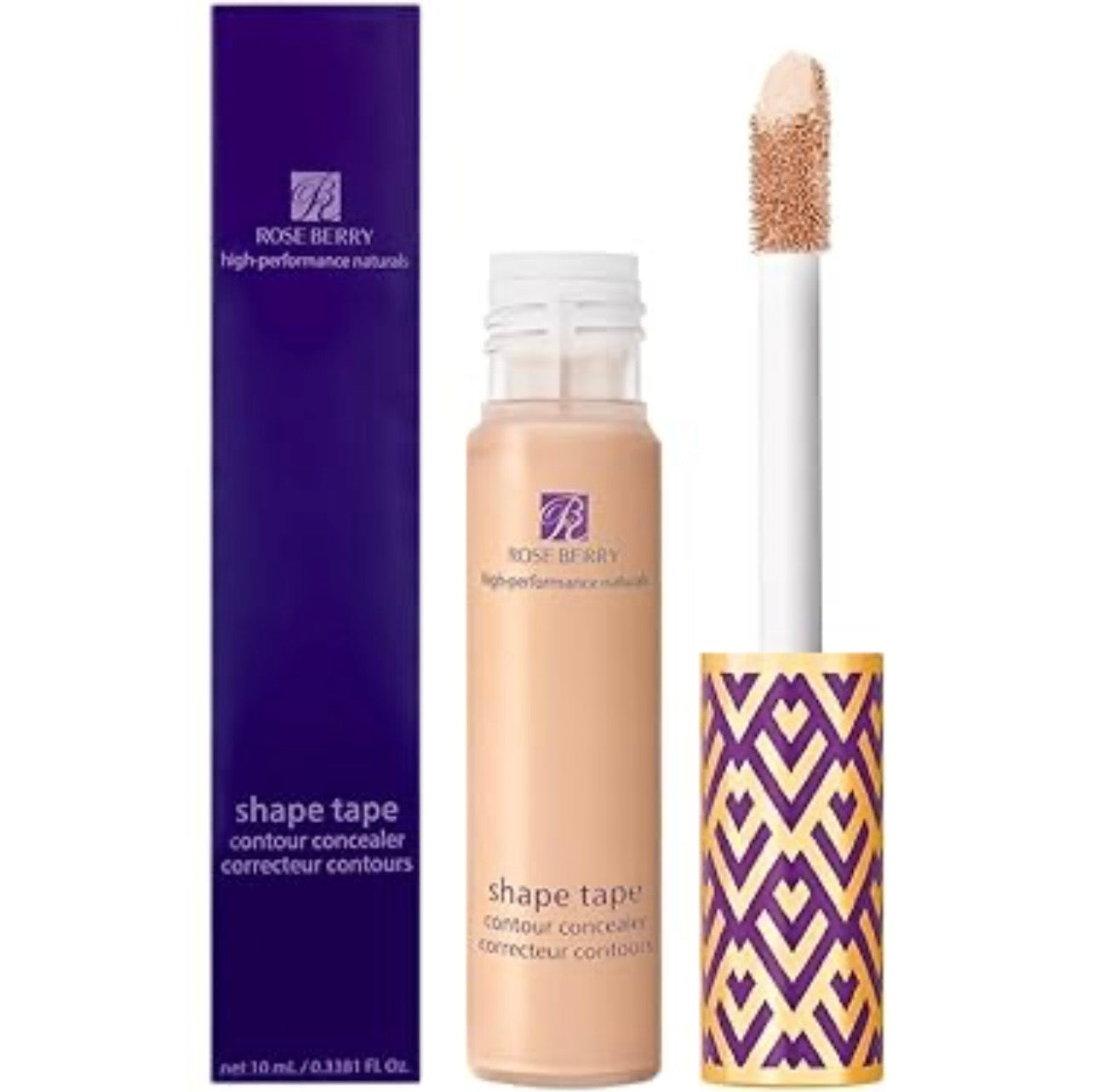 Rose berry Concealer to define facial