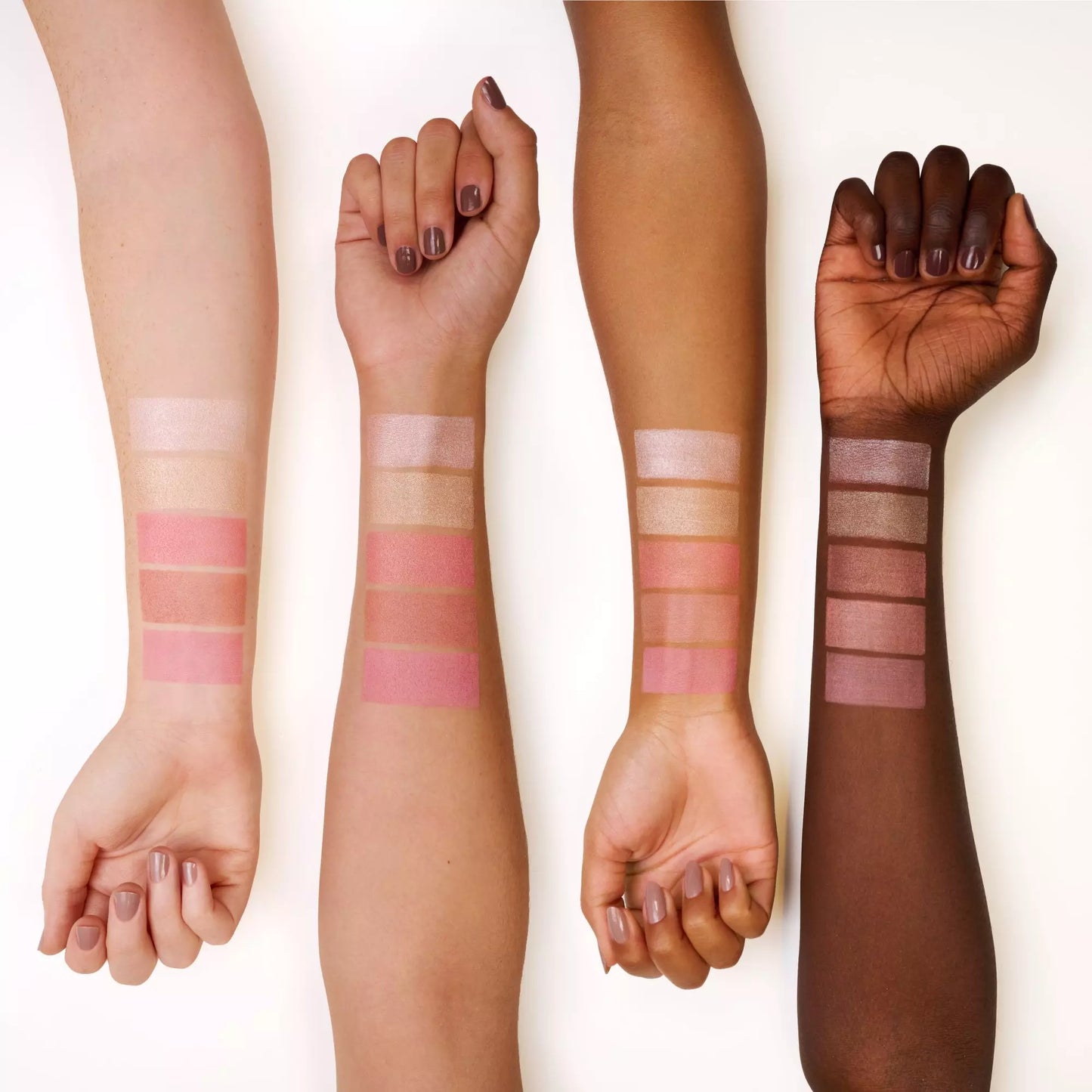 peachy BLOSSOM blush & highlighter palette