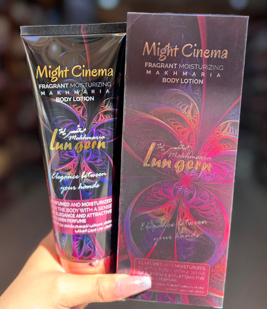 MIGHT CINEMA FRAGRANT MOISTURIZING BODY LOTION-MAKHMARIA LUNGERN-250 ML