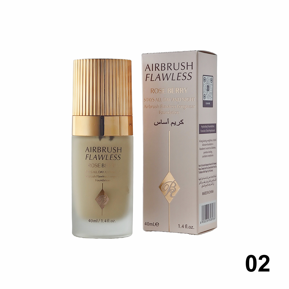 ROSE BERRY AIRBRUSH FLAWLESS(Rose Berry Foundation)