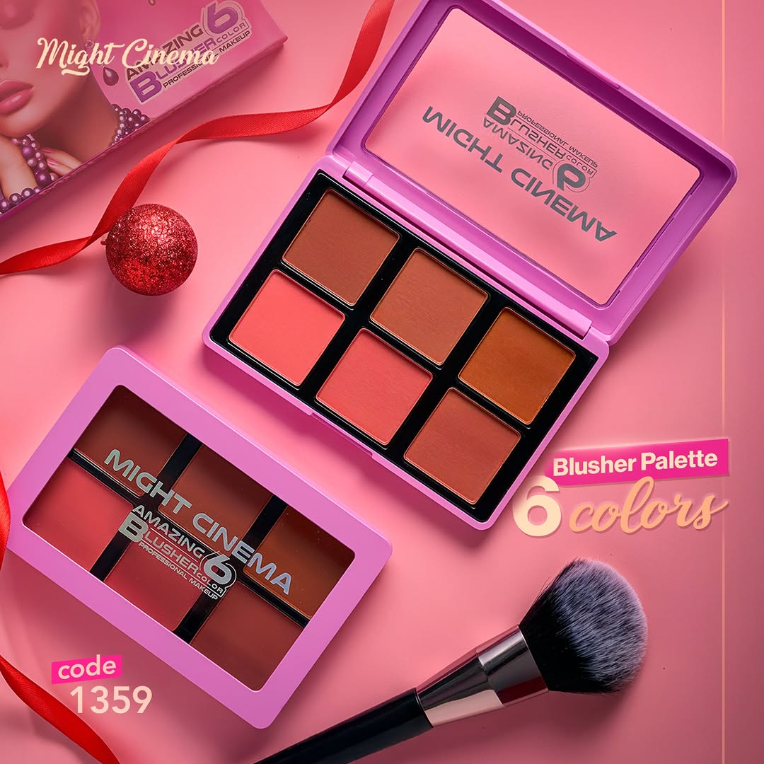 Blusher Palette 6 colors