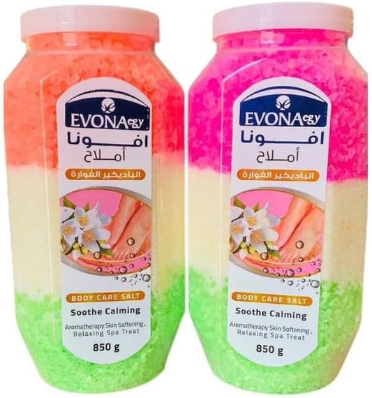Iphona Padcare Salts for Removing Dead Skin and Lightening Foot 2 Pieces
